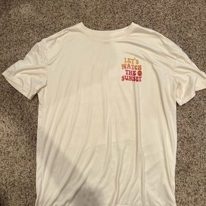 let's watch the sunset graphic tee